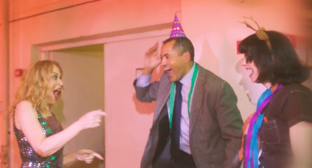 Kylie Minogue - Office party